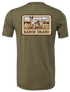 Ranch Brand | T-Shirt Homme Cattle Dog back | Army