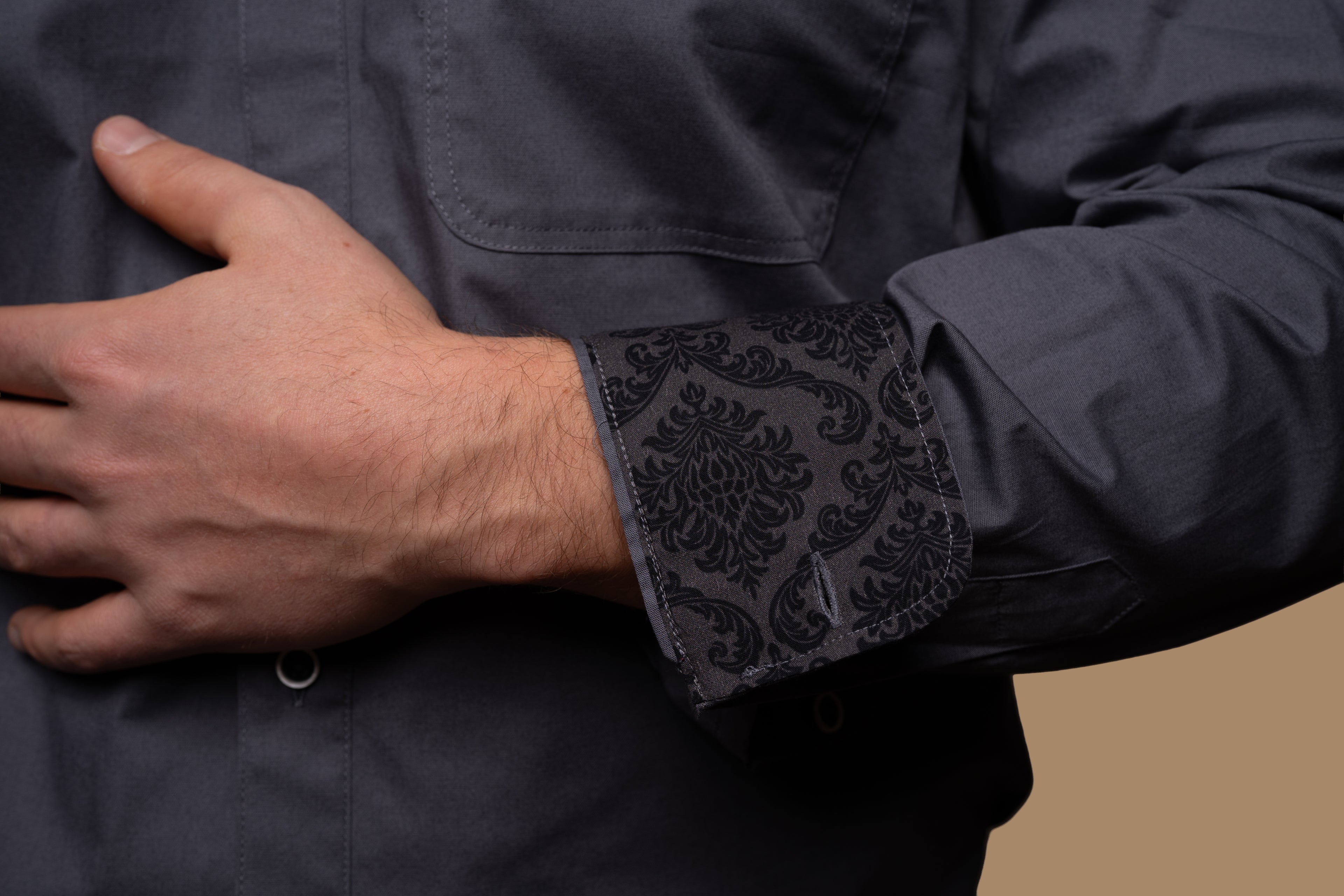 Ranch Brand | Chemise Homme | Gris