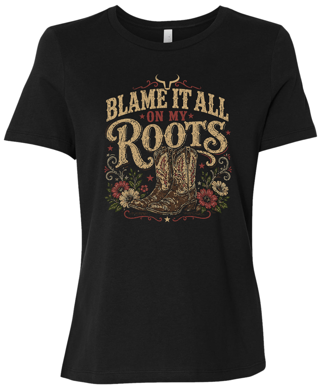 Ranch Brand | T-Shirt Femme Roots | Noir
