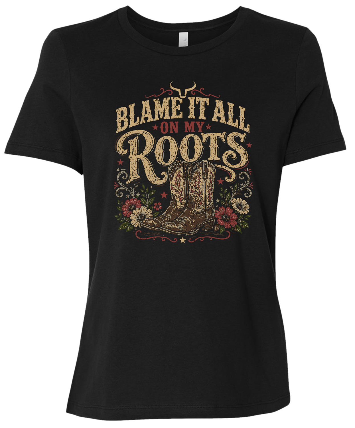 Ranch Brand | T-Shirt Femme Roots | Noir