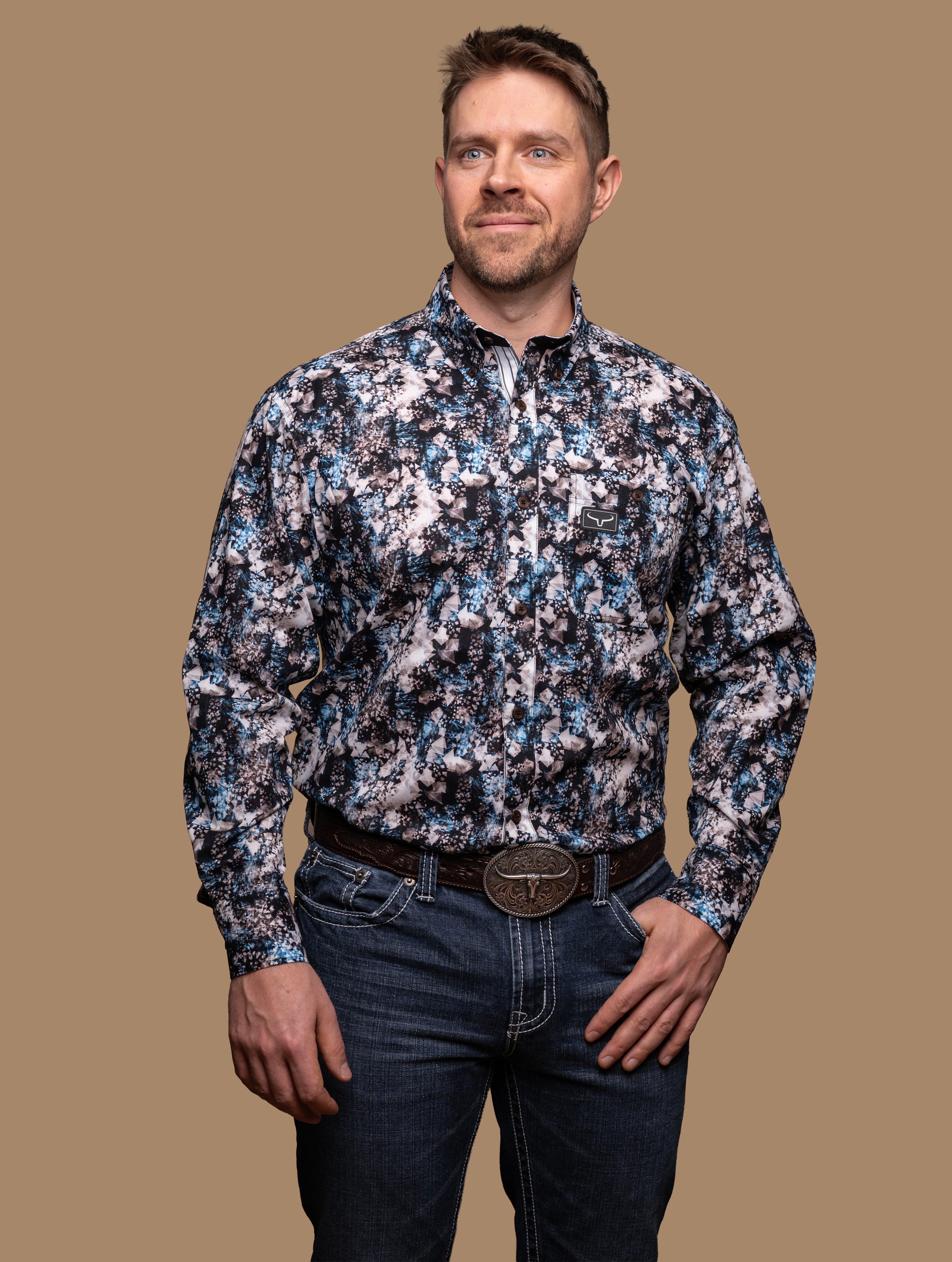 Ranch Brand | Chemise Homme | Flower 3