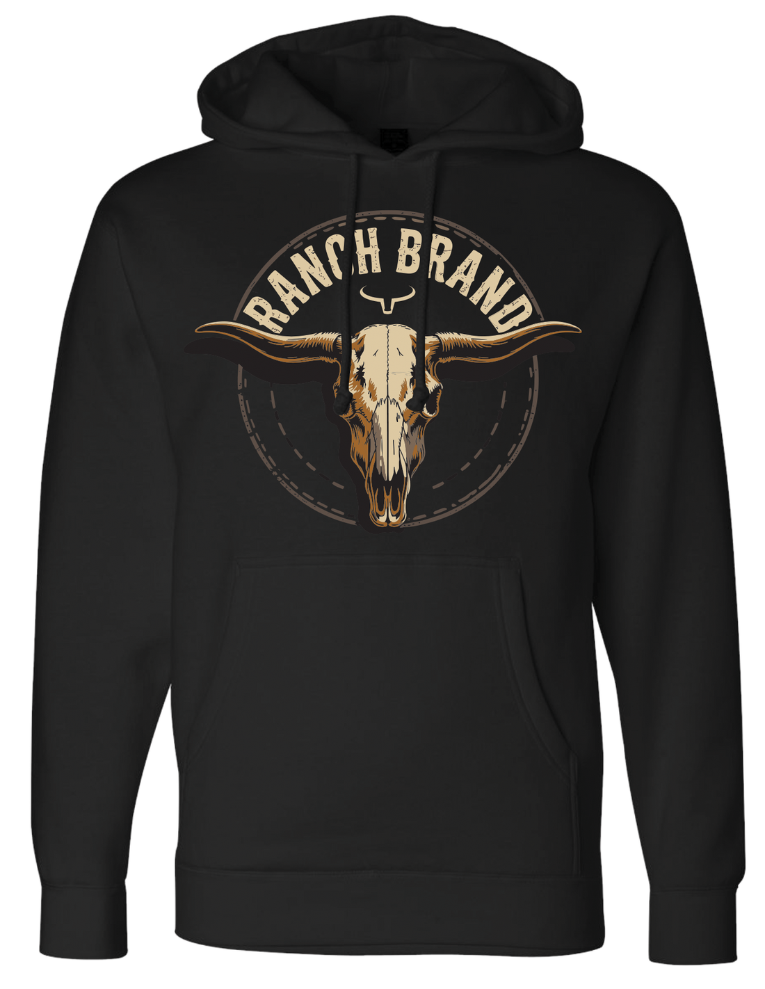Ranch Brand | Hoodie Unisexe Outlaw | Noir