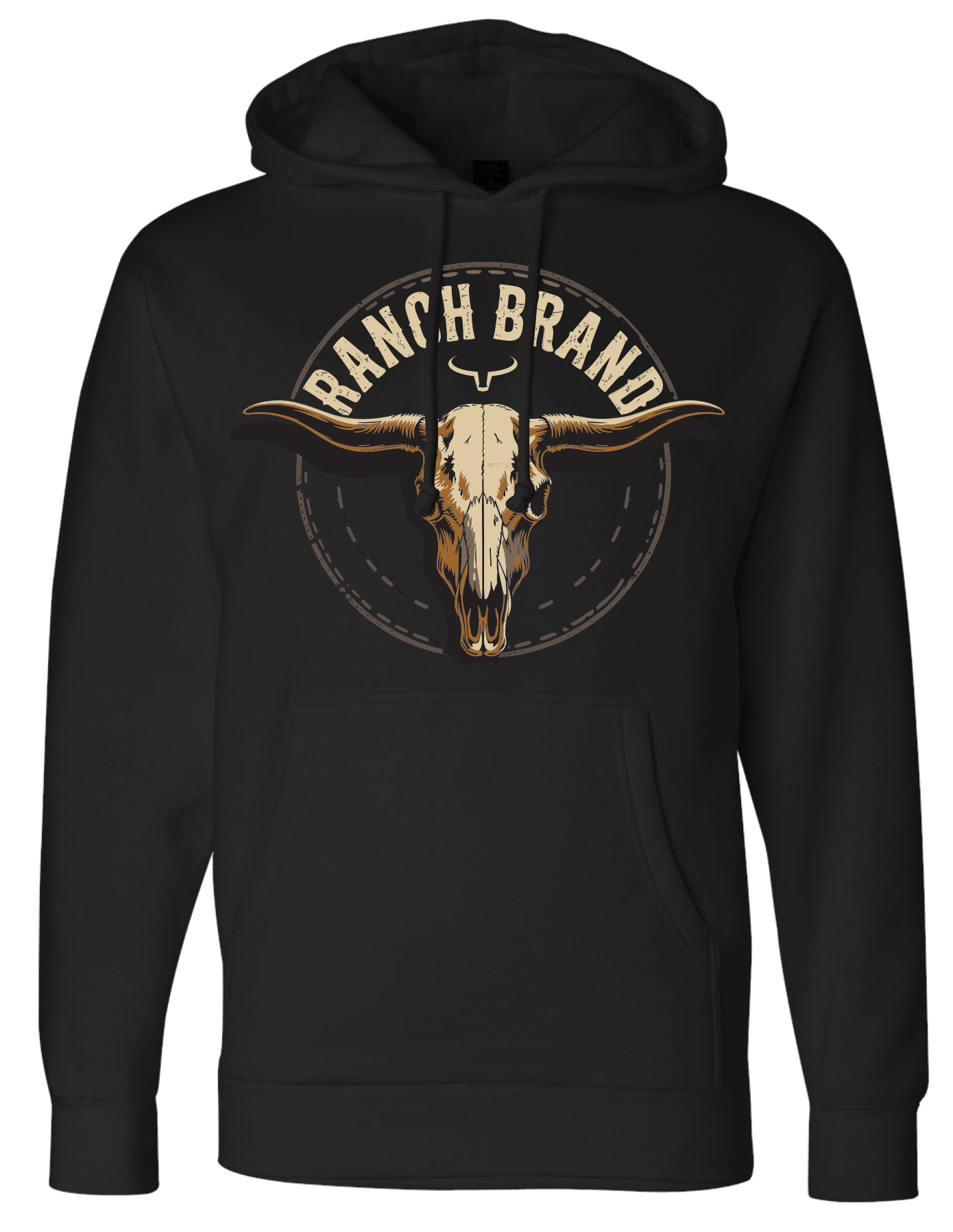 Ranch Brand | Hoodie Unisexe Outlaw | Noir