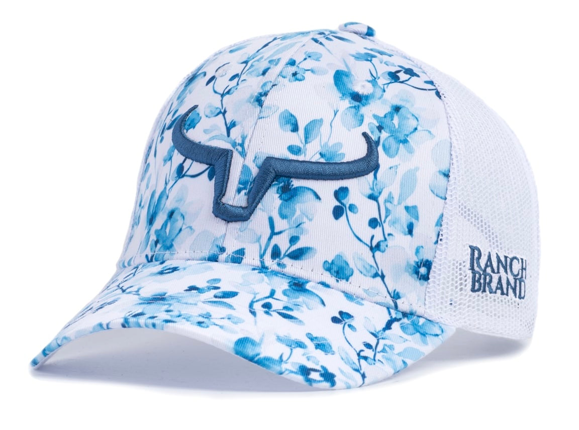 Casquette Ponytail Femme | Fleur 31 | Logo Bleu
