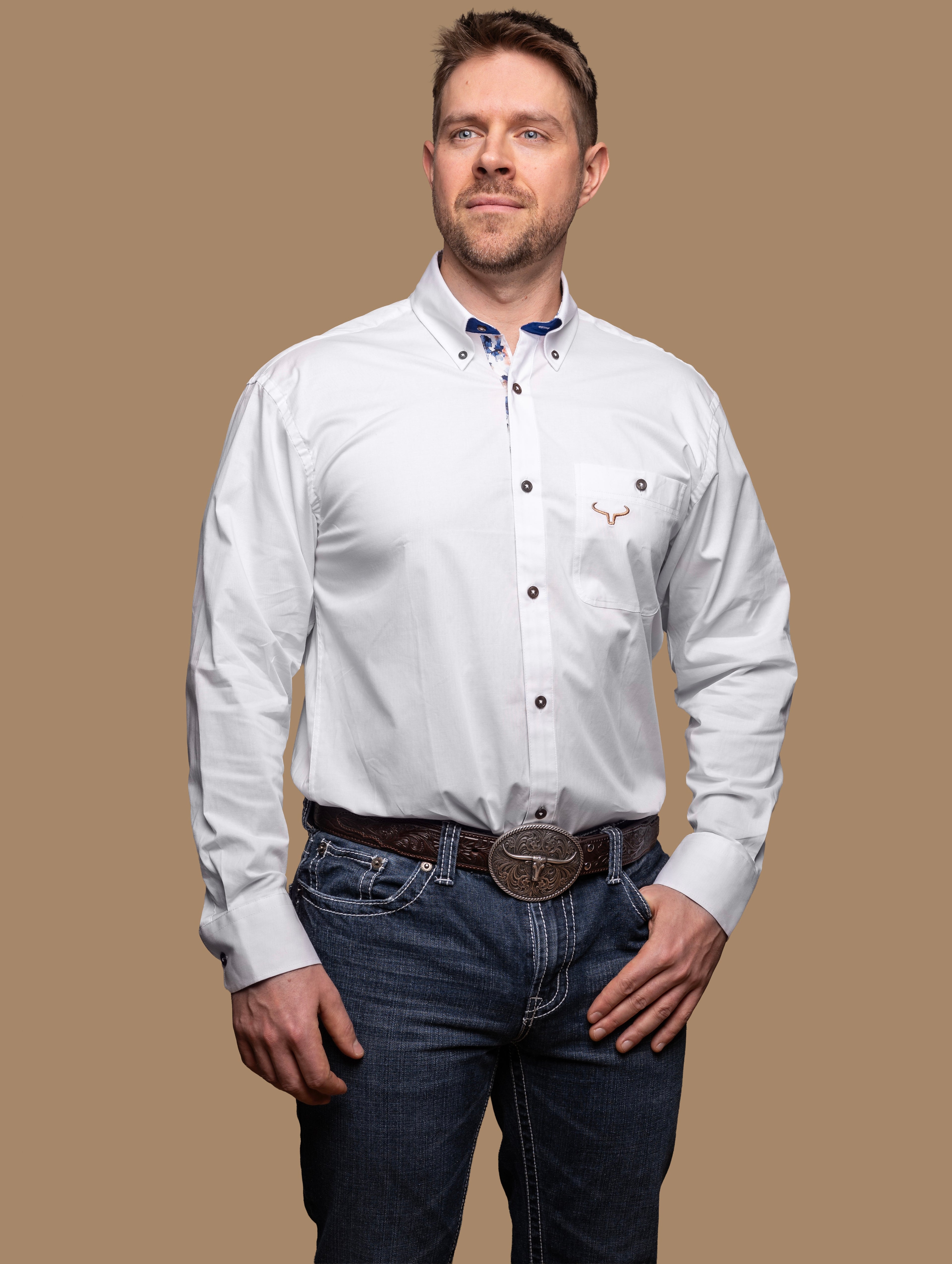 Ranch Brand | Chemise Homme | Blanc