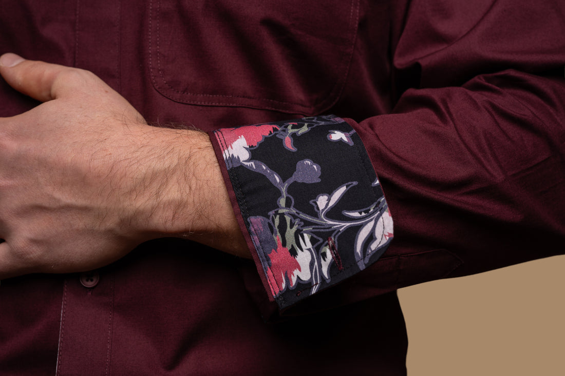 Ranch Brand | Chemise Homme | Bourgogne