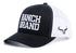 Casquette Big Ranch | Noir & Mesh Blanc | Logo Blanc