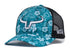Casquette Ponytail Femme | Fleur 35 | Logo Blanc & Noir