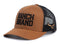 Casquette Big Ranch | Camel & Mesh Noir | Logo Noir