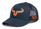 Casquette Rancher | Marine & Mesh Marine | Logo Orange & Blanc
