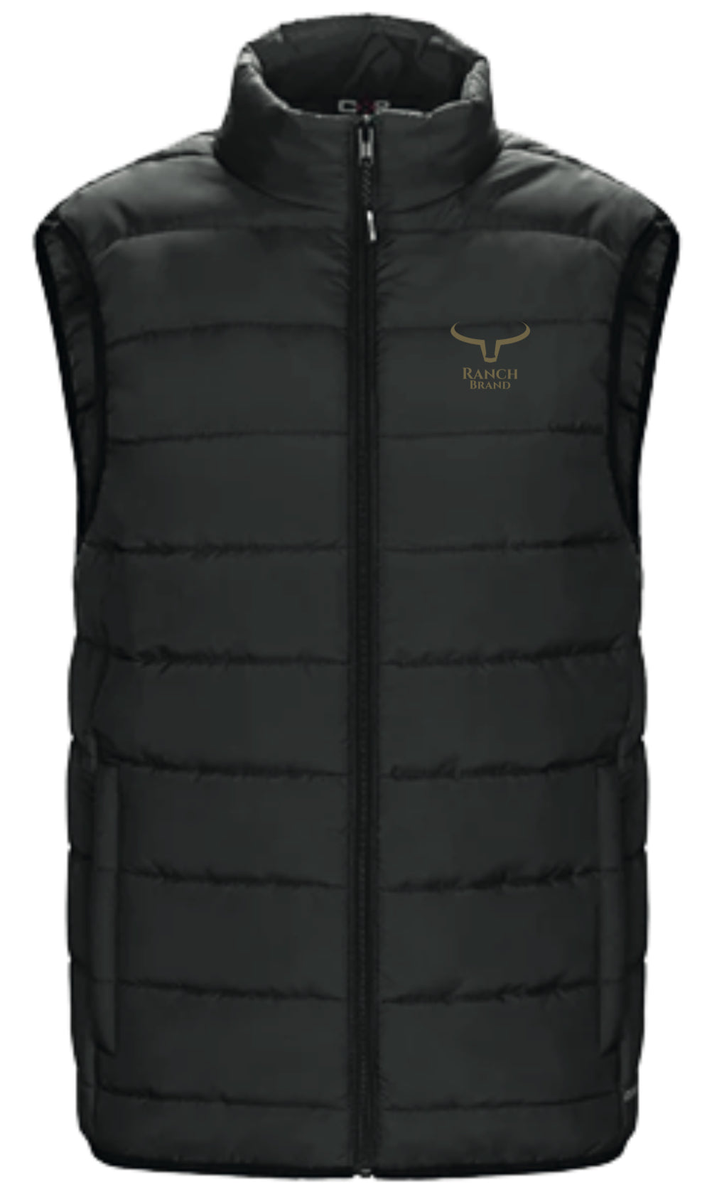 Ranch Brand | Veste Sans Manche Légère pour Femme | Noir & Coyote Brown