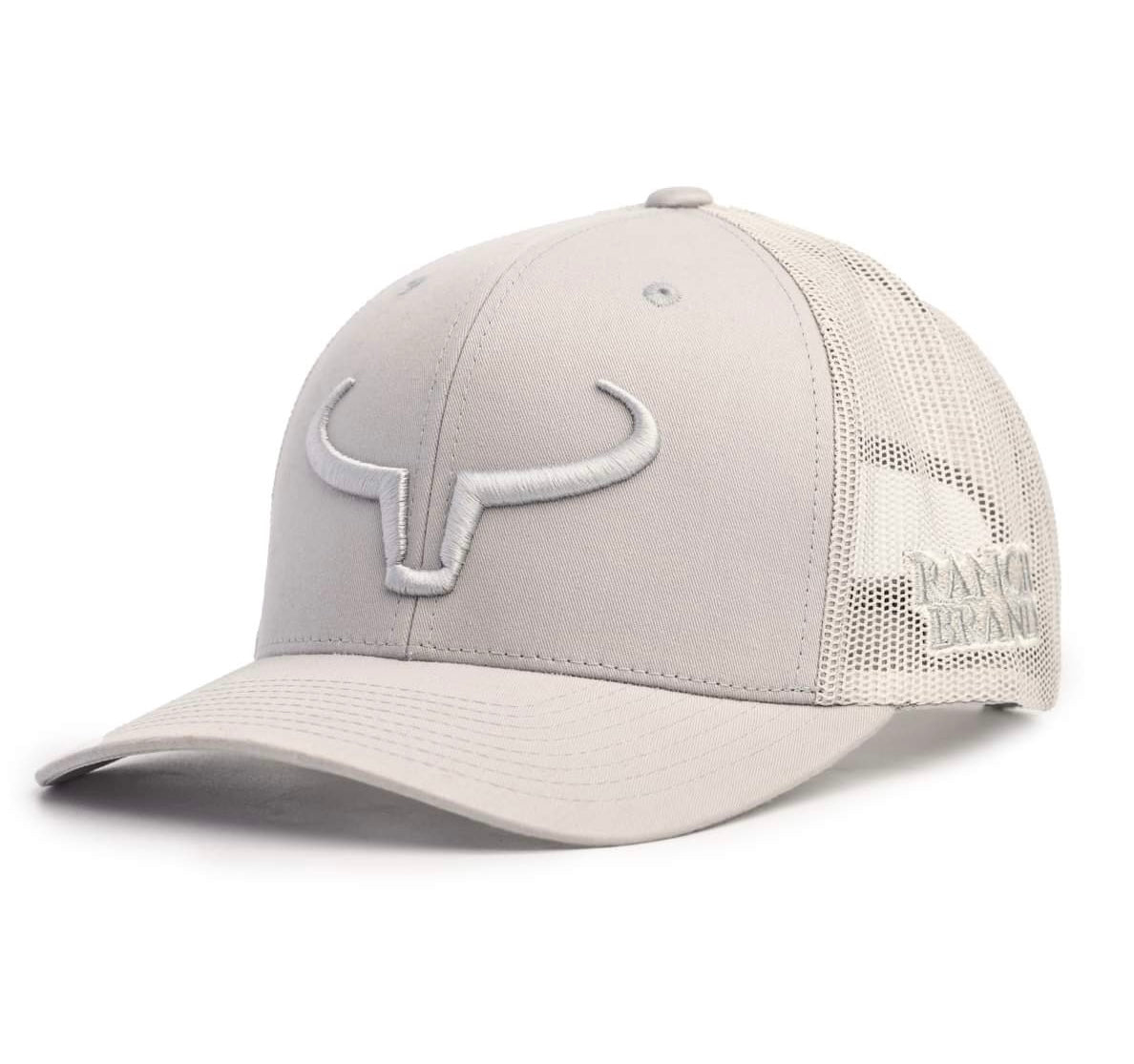 Rancher | Silver & Mesh Silver | Logo Silver