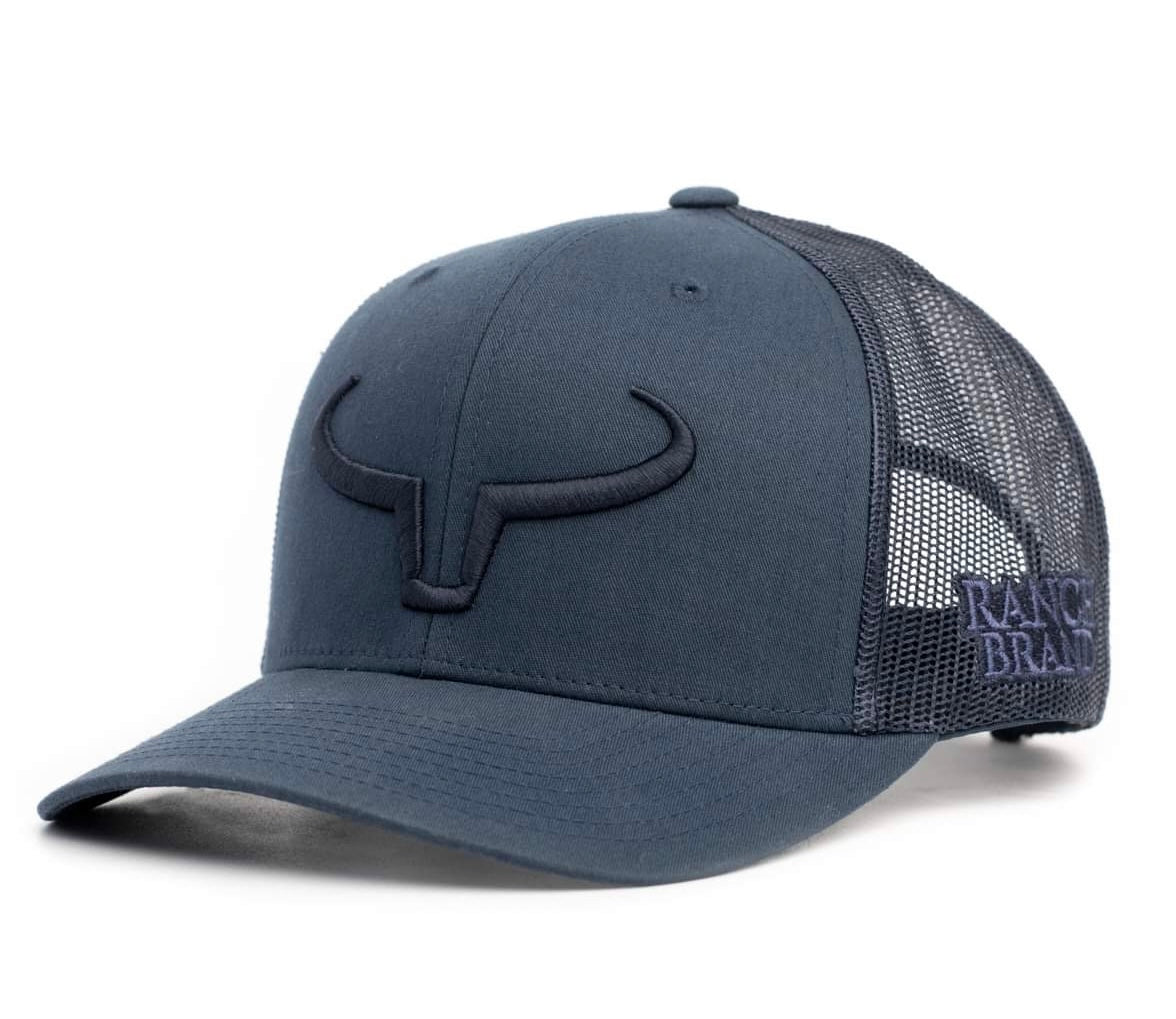 Rancher | Navy & Mesh Navy | Logo Navy