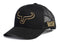 Casquette Rancher | Noir & Mesh Noir | Logo Noir & Gold