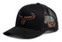 Casquette Rancher | Noir & Mesh Noir | Logo Noir & Cuivre
