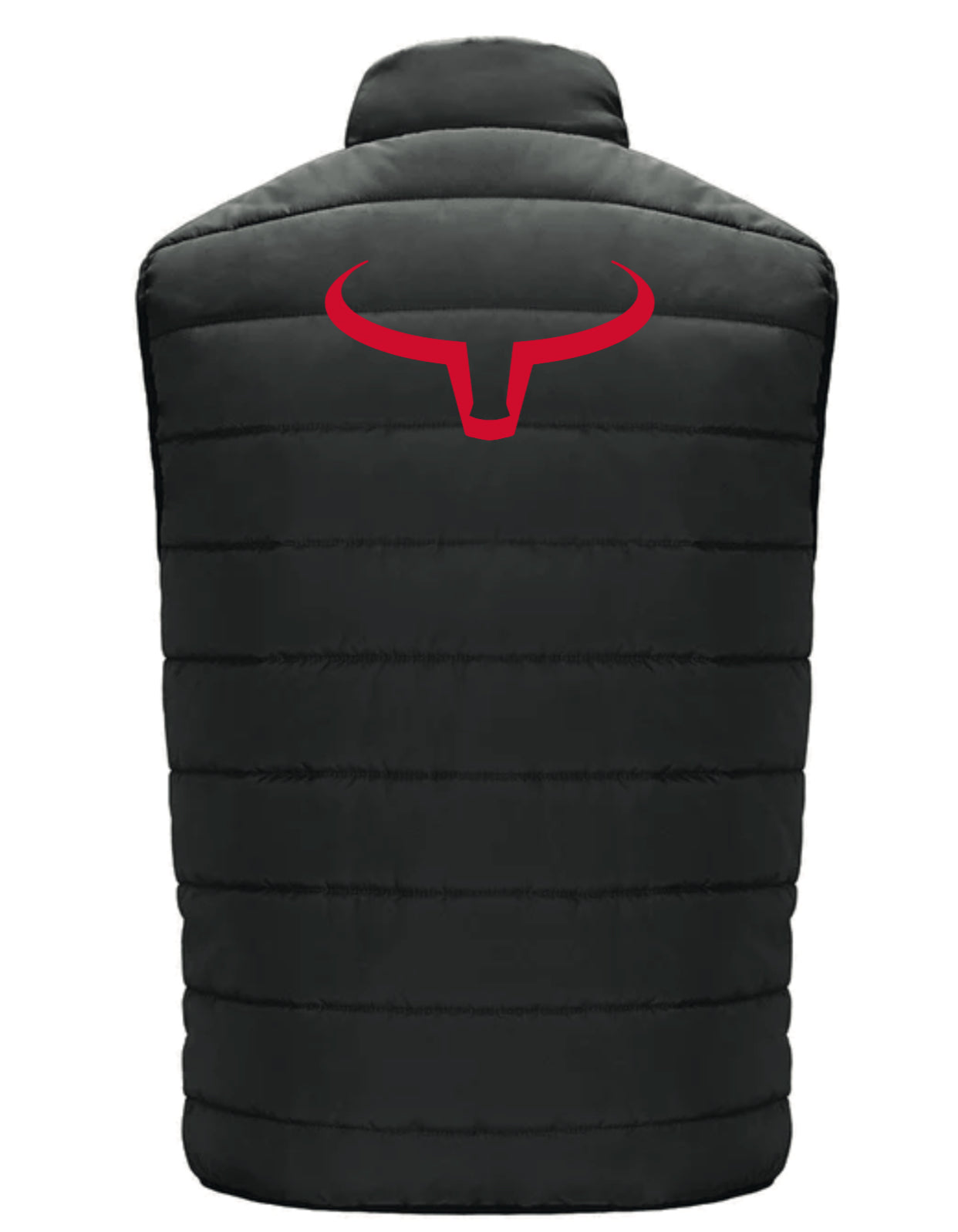 Ranch Brand | Veste Sans Manche Légère pour Homme | Noir & Rouge