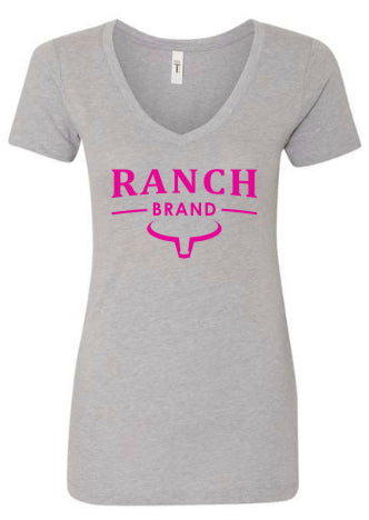 Ranch Brand | Classic Femme | Gray & Pink