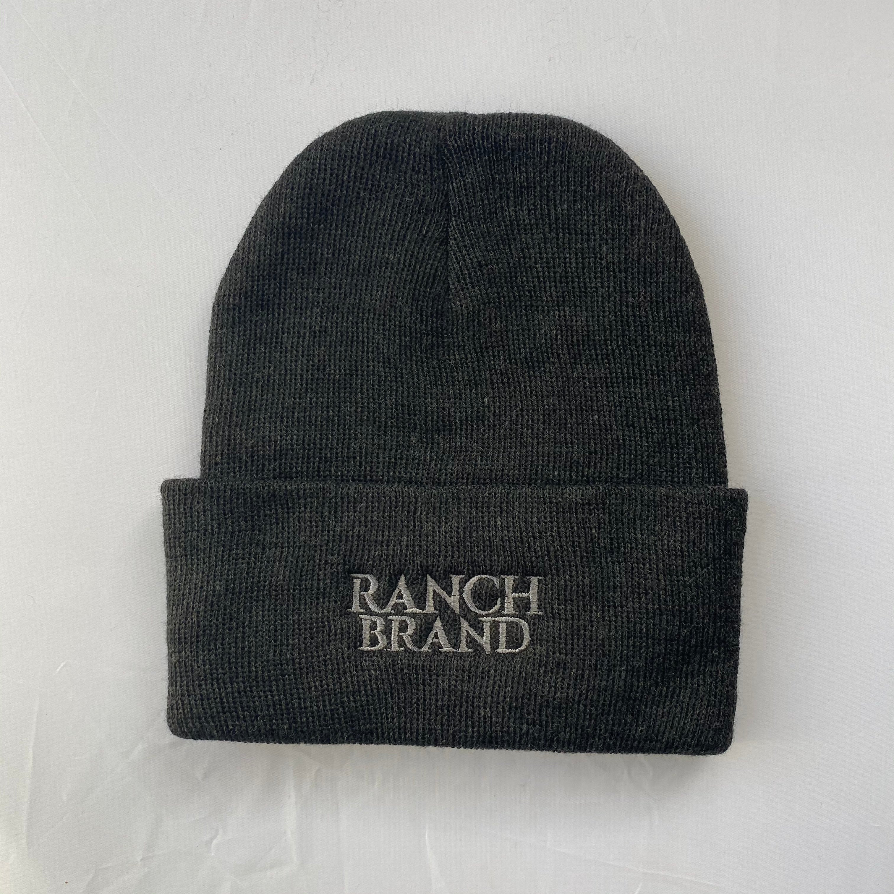 Beanie Hat | Dark Gray & Dark Gray Flap | Graphite Logo