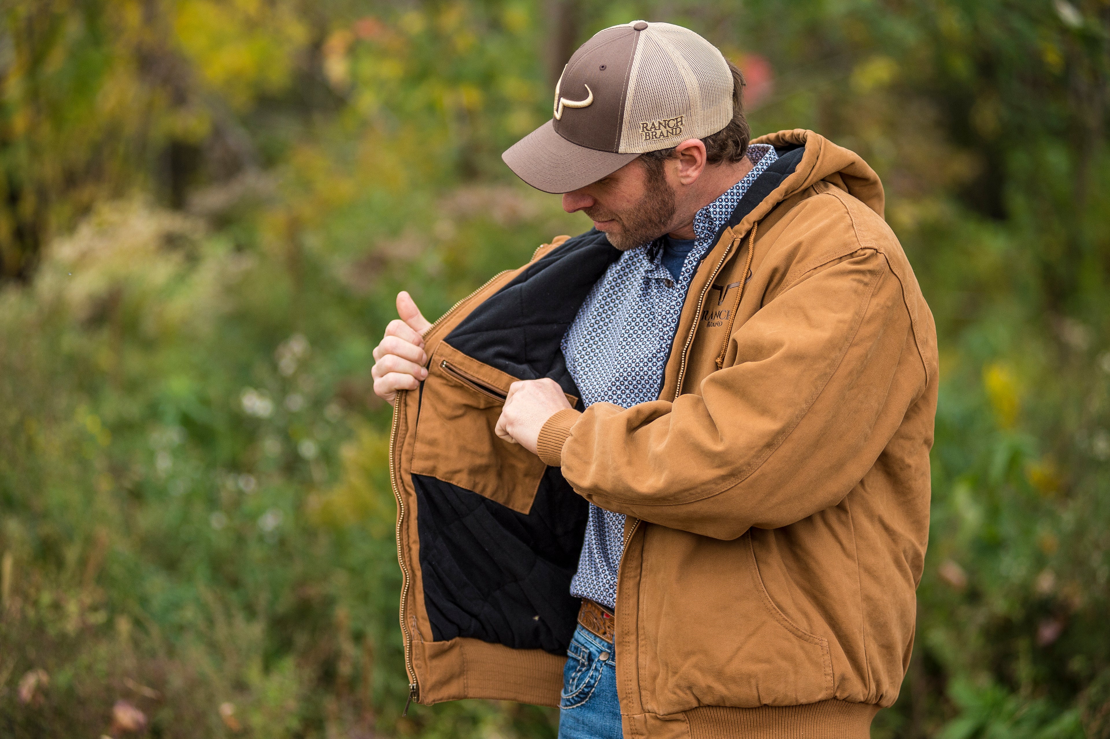 Ranch Brand | Unisex Winter Coat | Saddle