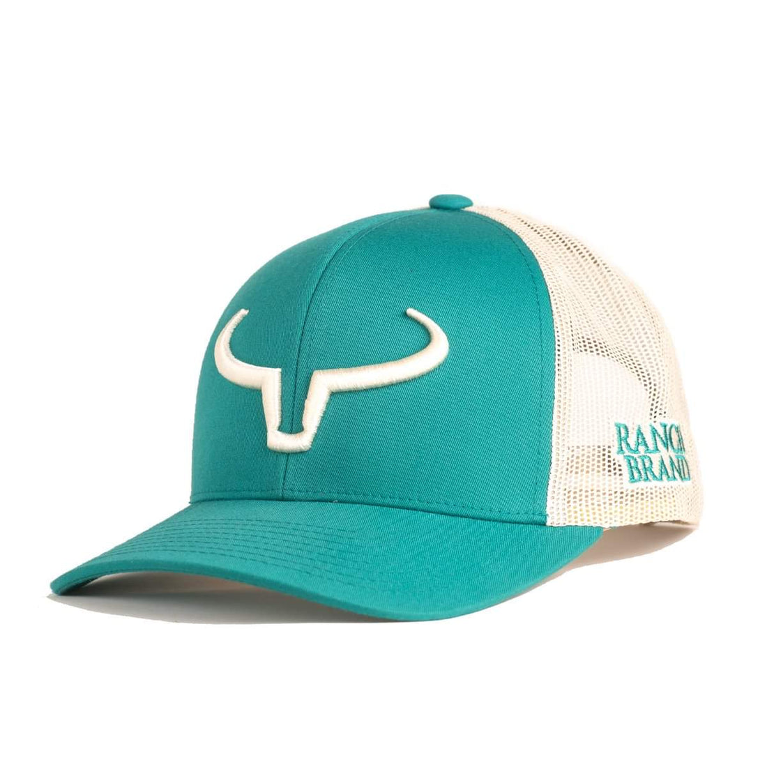 Rancher | Teal & Mesh Cream | Logo Cream