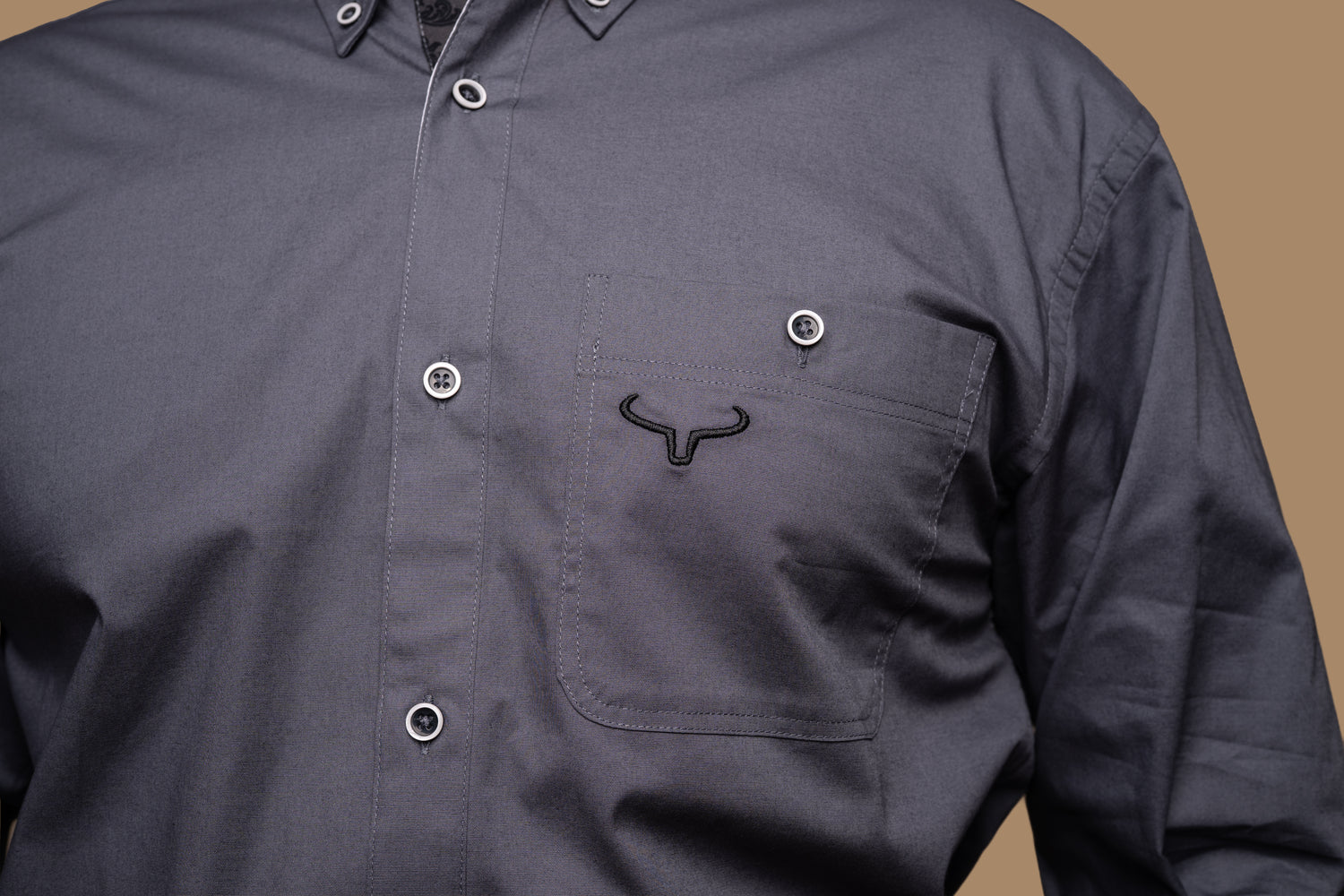 Ranch Brand | Chemise Homme | Gris