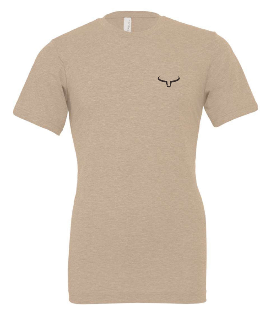 Ranch Brand | T-Shirt Homme Basic | Tan &amp; Brun