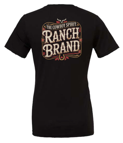Ranch Brand | T-Shirt Homme Stampede | Noir
