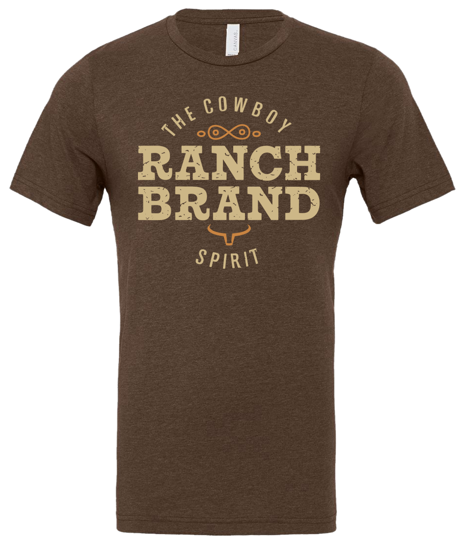 Ranch Brand | Men T-Shirt Classic 2 | Brown