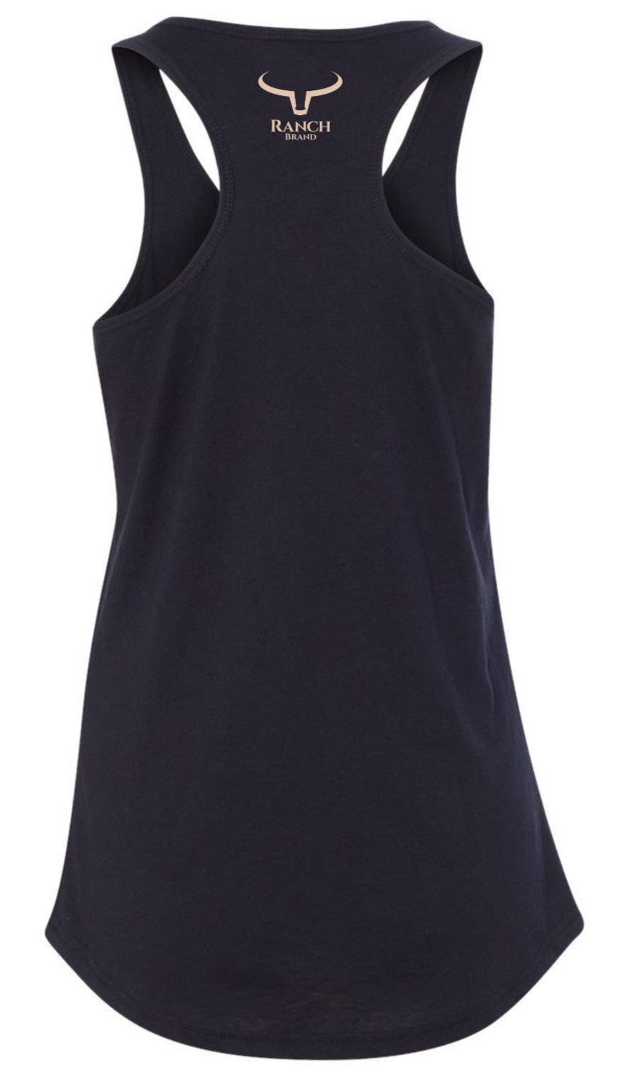 Camisole back Flower Skull 2 Noir Ranch Brand