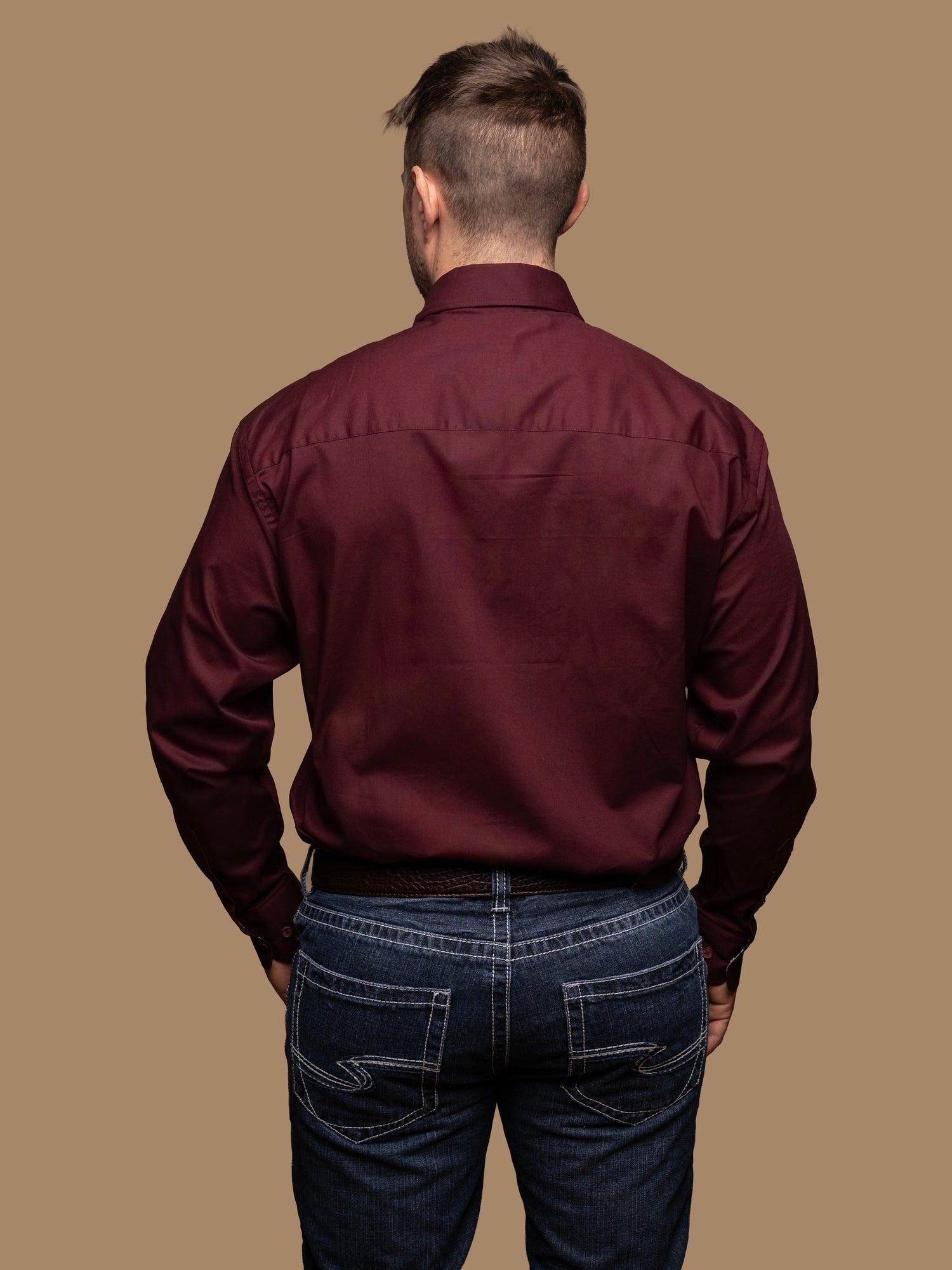 Ranch Brand | Chemise Homme | Bourgogne