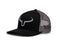 Rancher Enfant | Noir & Mesh Graphite | Logo Silver