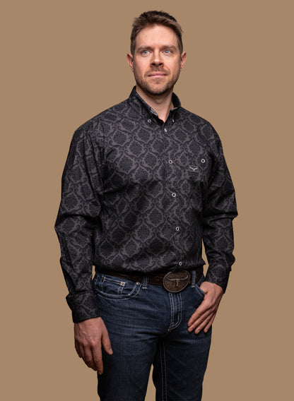 Ranch Brand | Chemise Homme | Damascus Noir