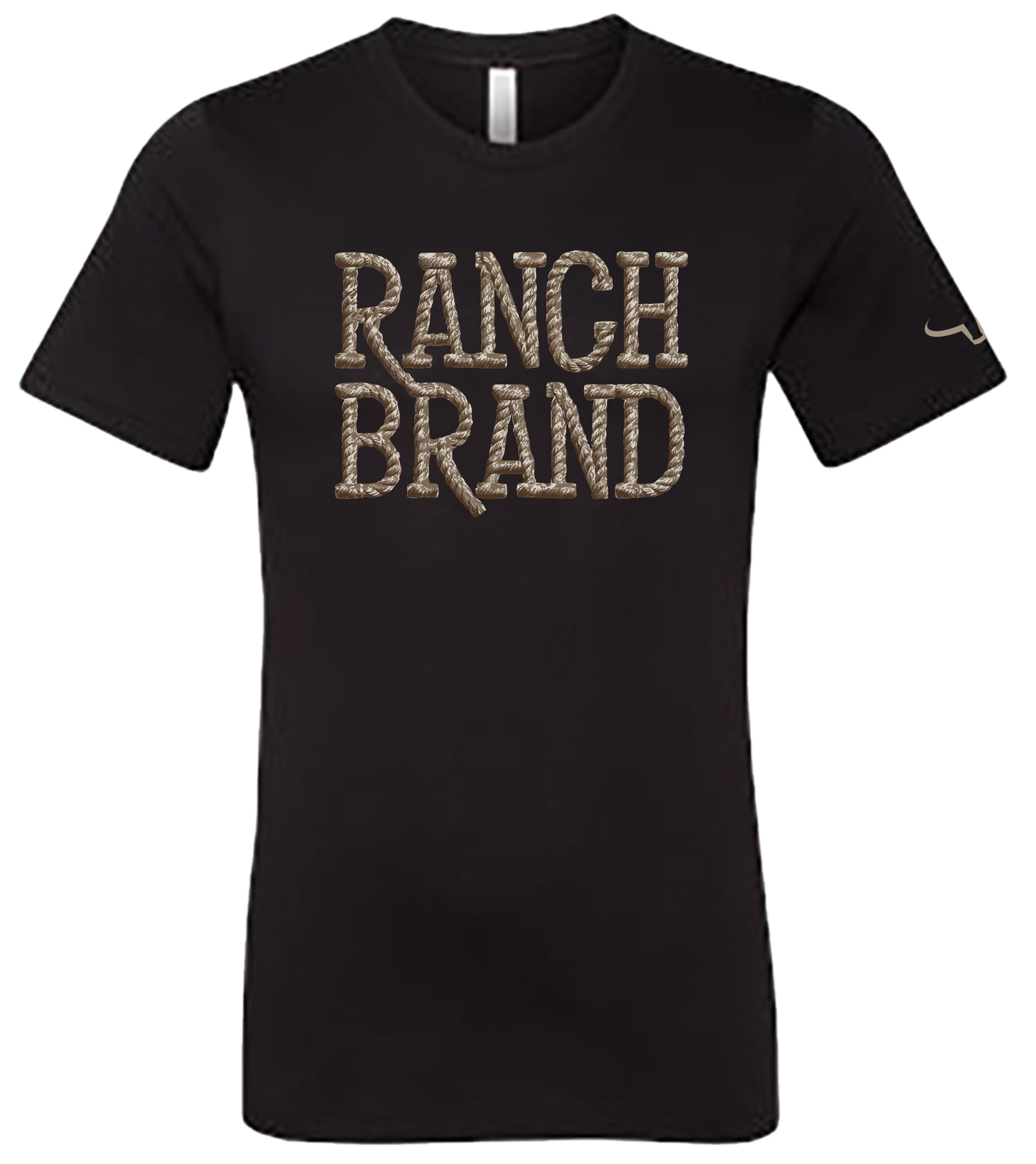 Ranch Brand | T-Shirt Homme Rope | Noir