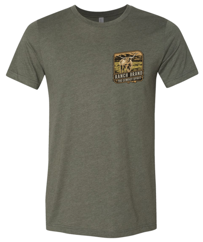 Ranch Brand | T-Shirt Homme Stockyard | Army