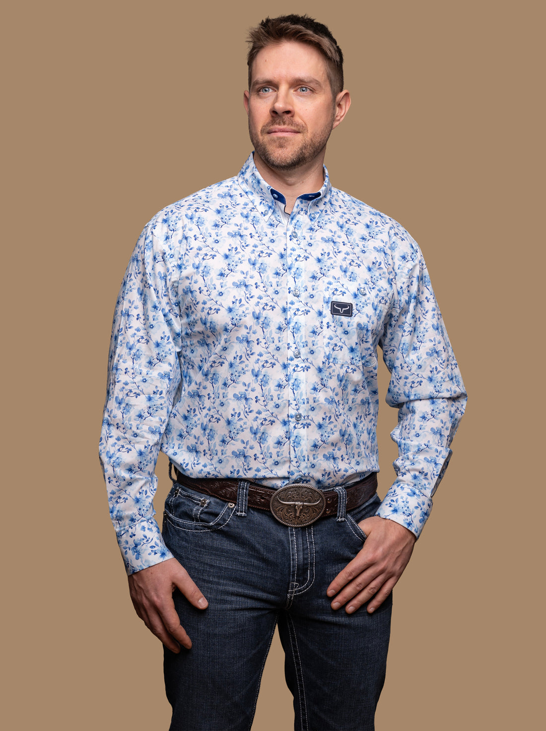 Ranch Brand | Chemise Homme | Flower 2