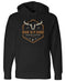 Ranch Brand | Unisex Diamond Hoodie  | Black & Copper