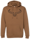 Ranch Brand | Hoodie Unisexe Outline  | Saddle & Noir