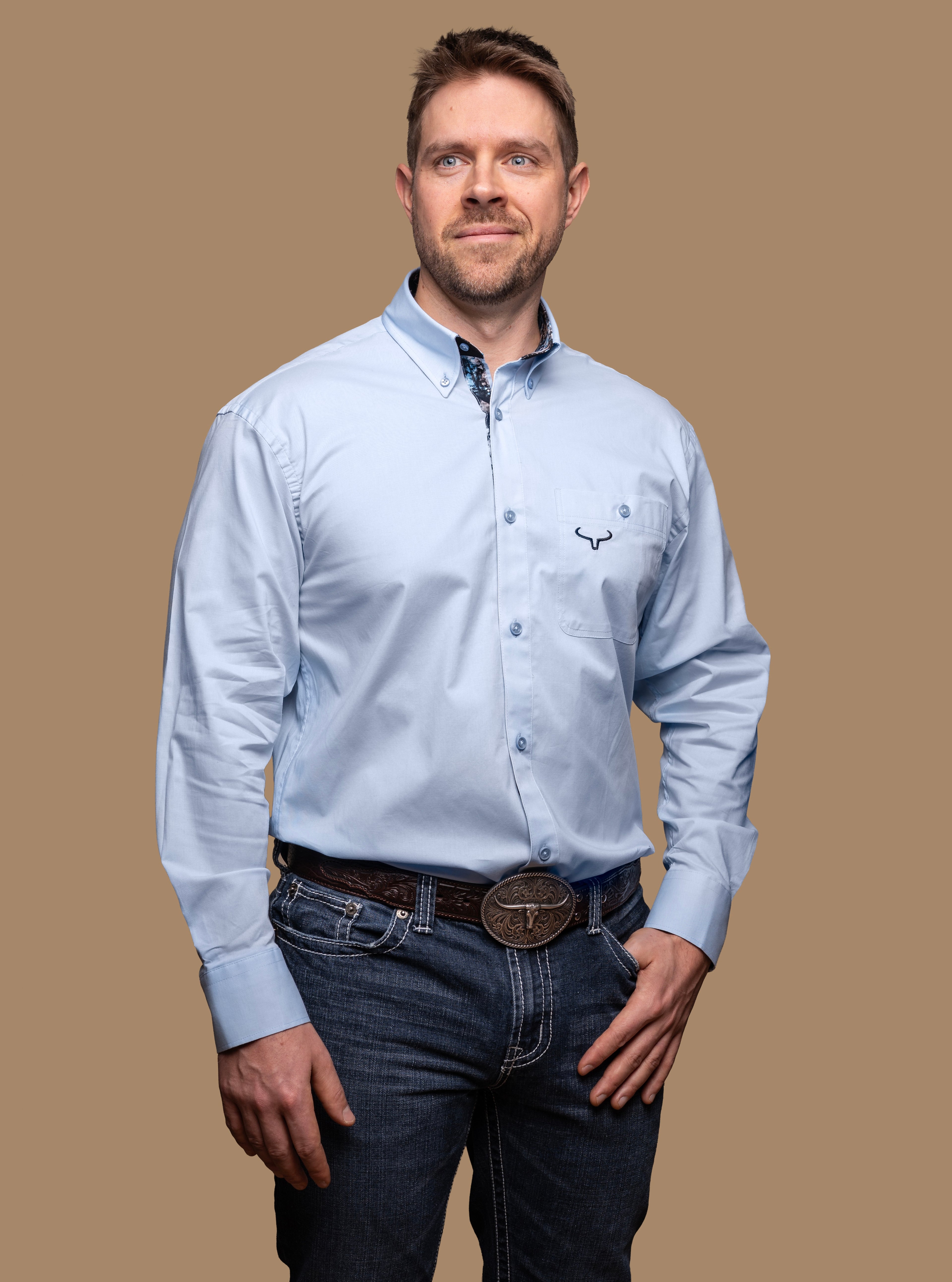 Ranch Brand | Chemise Homme | Bleu