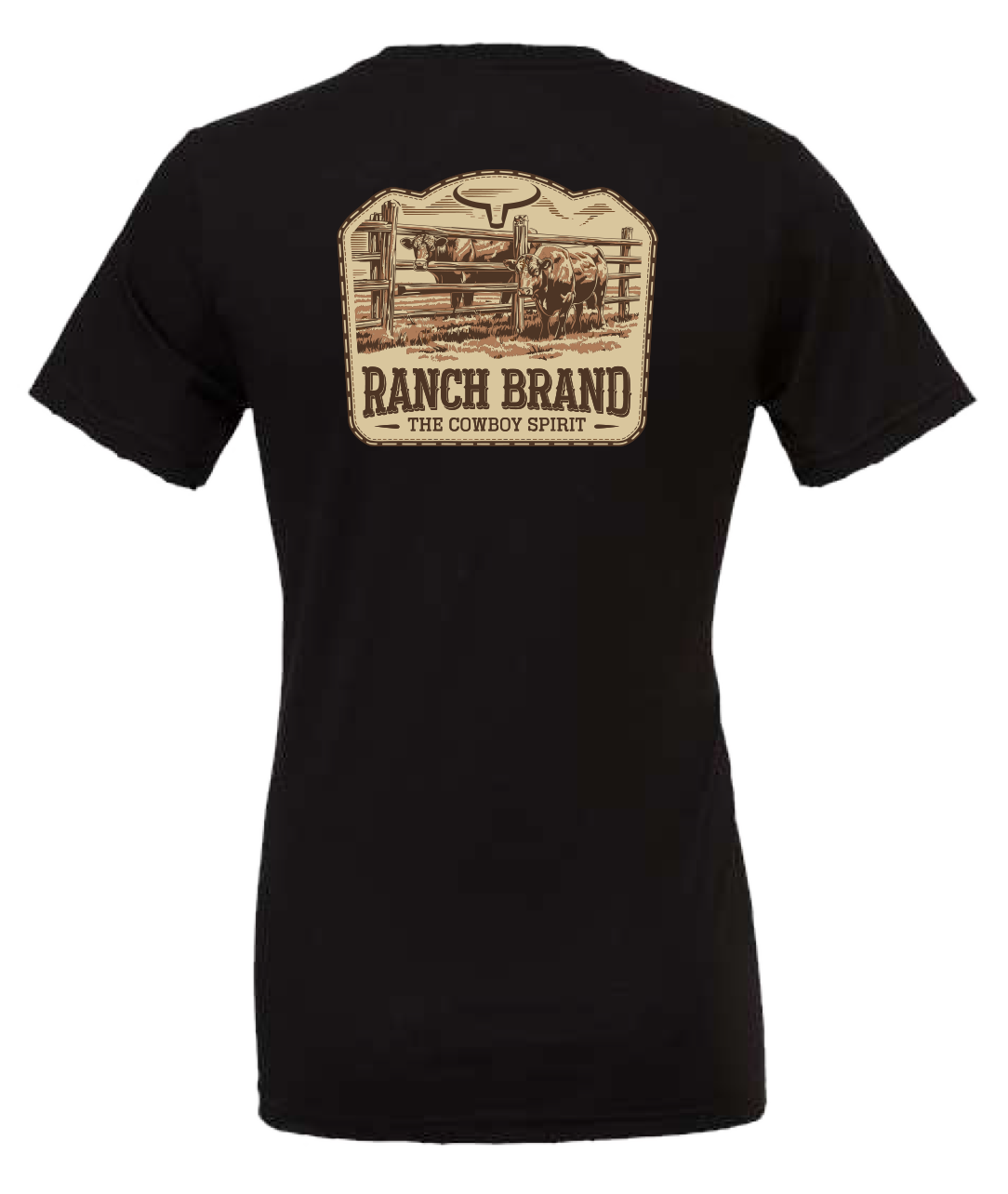 Ranch Brand | T-Shirt Homme Livestock | Noir
