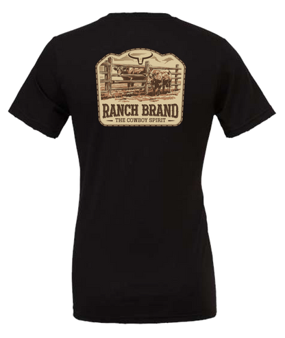 Ranch Brand | T-Shirt Homme Livestock | Noir
