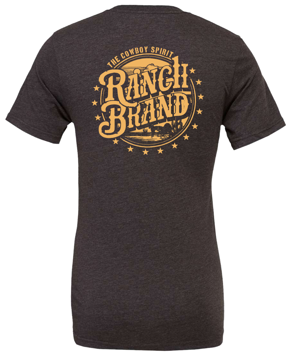 Ranch Brand | T-Shirt Homme Stamp | Gris Foncé