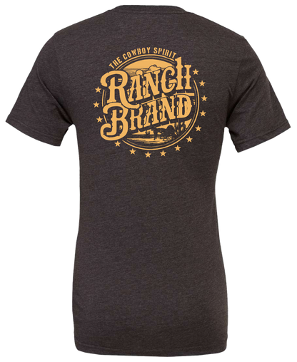 Ranch Brand | T-Shirt Homme Stamp | Gris Foncé