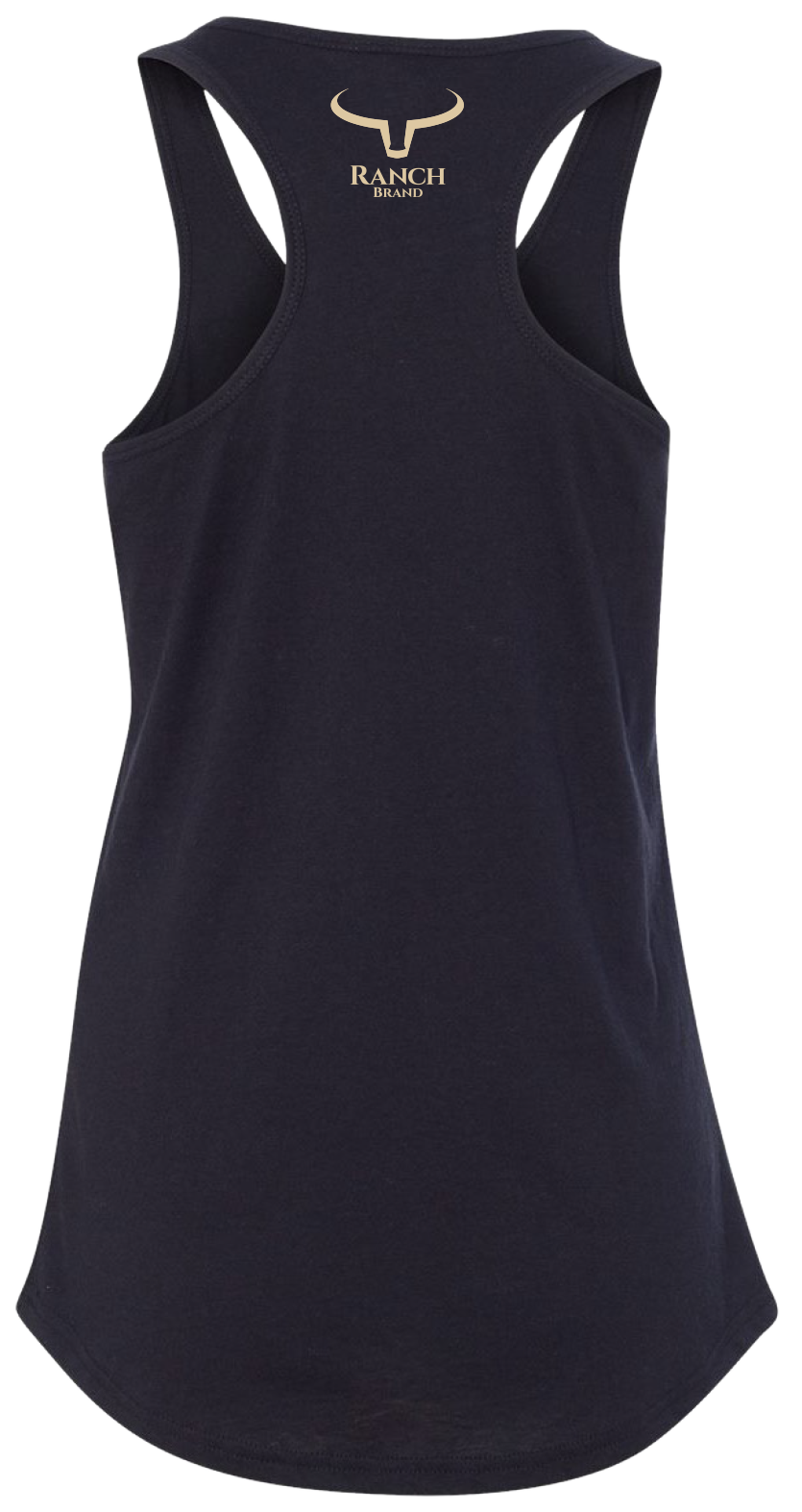 Camisole western gris, vue de dos