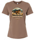 T-Shirt Femme Horse 6 Brun Ranch Brand