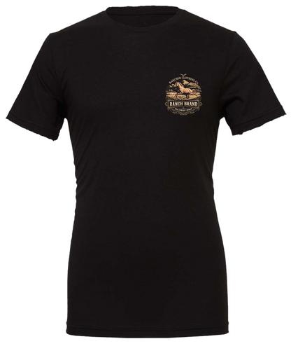 Ranch Brand | T-Shirt Homme Free Horse | Noir