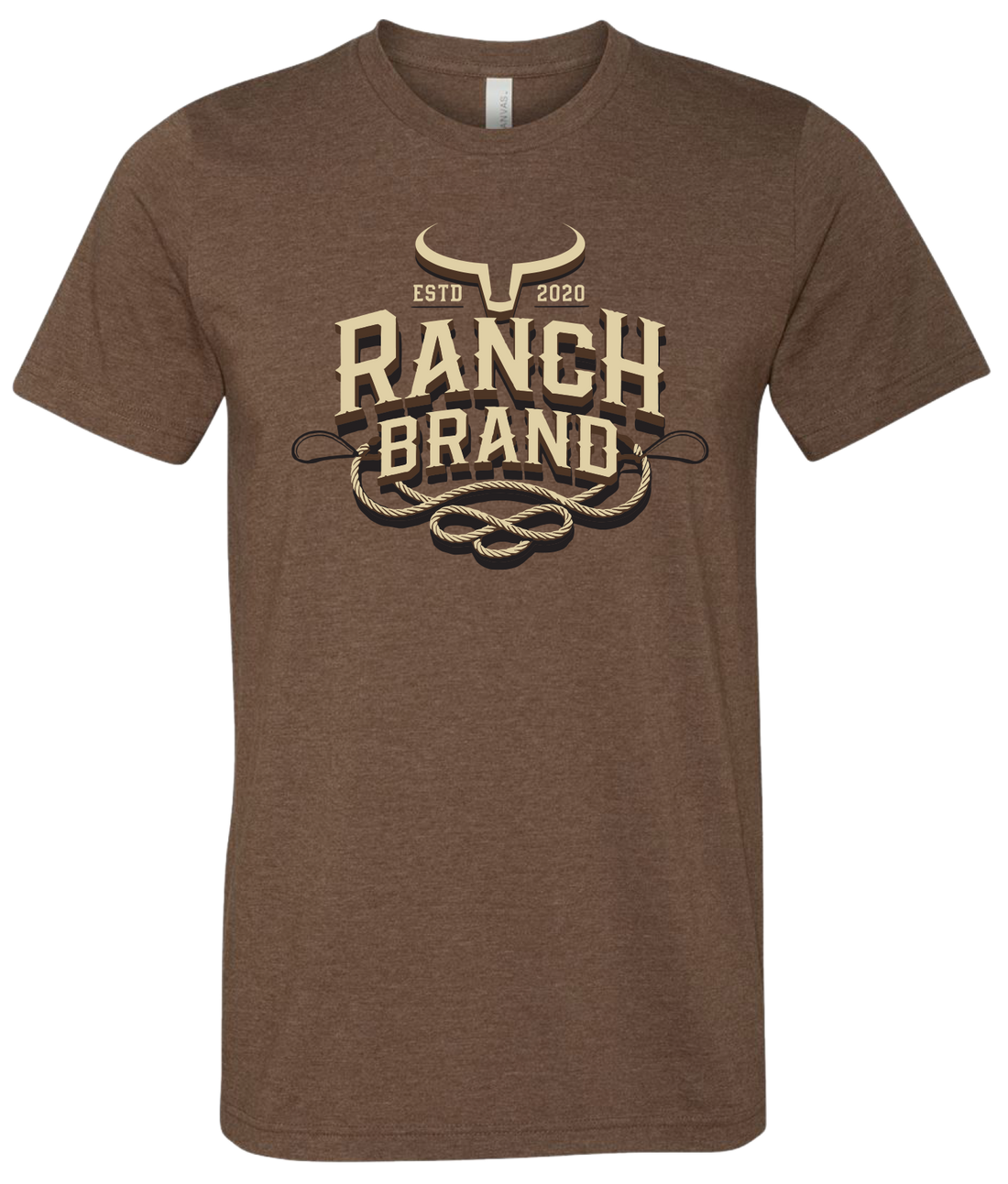 Ranch Brand | T-Shirt Homme Rope 2 | Brun