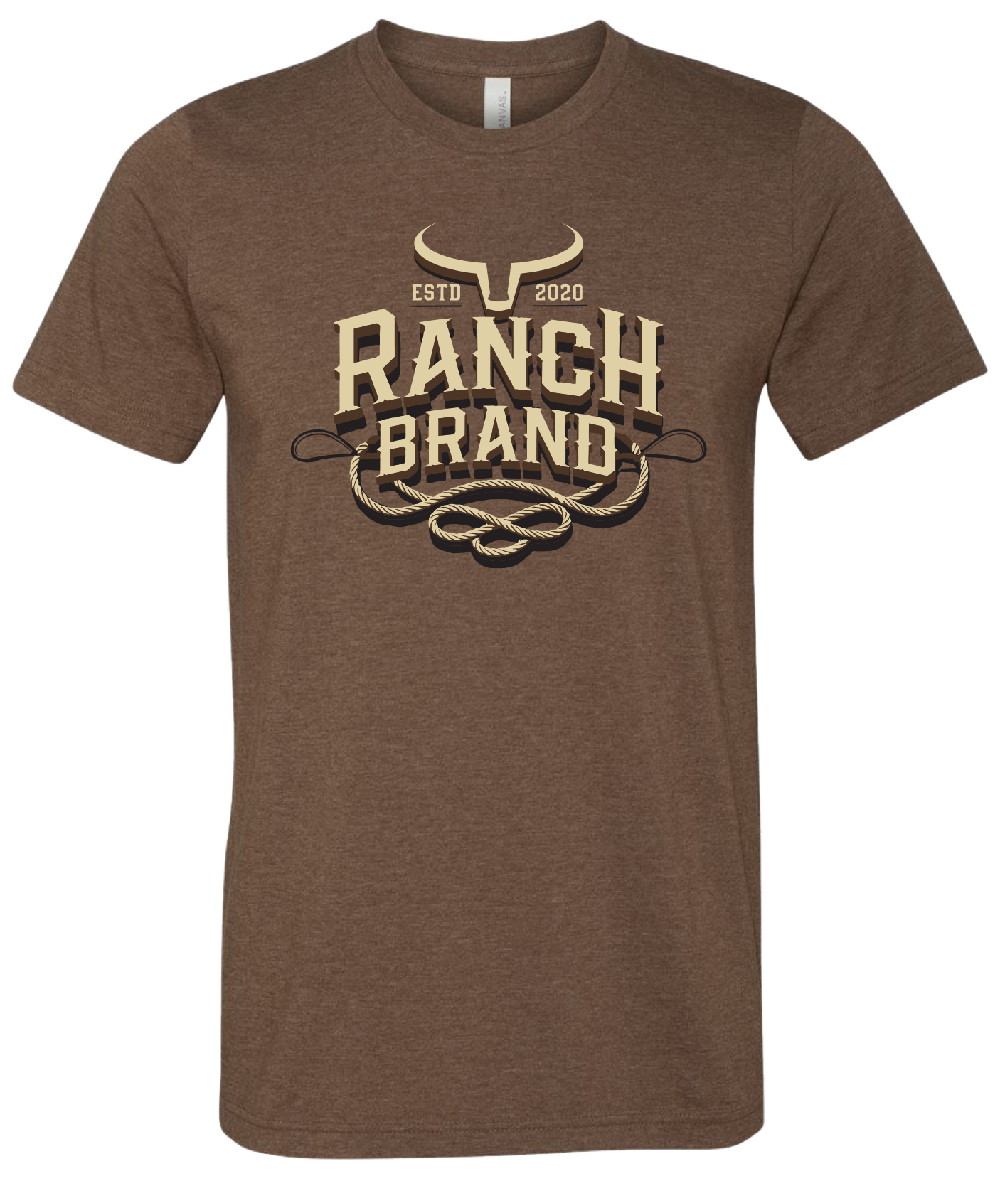 Ranch Brand | T-Shirt Homme Rope 2 | Brun