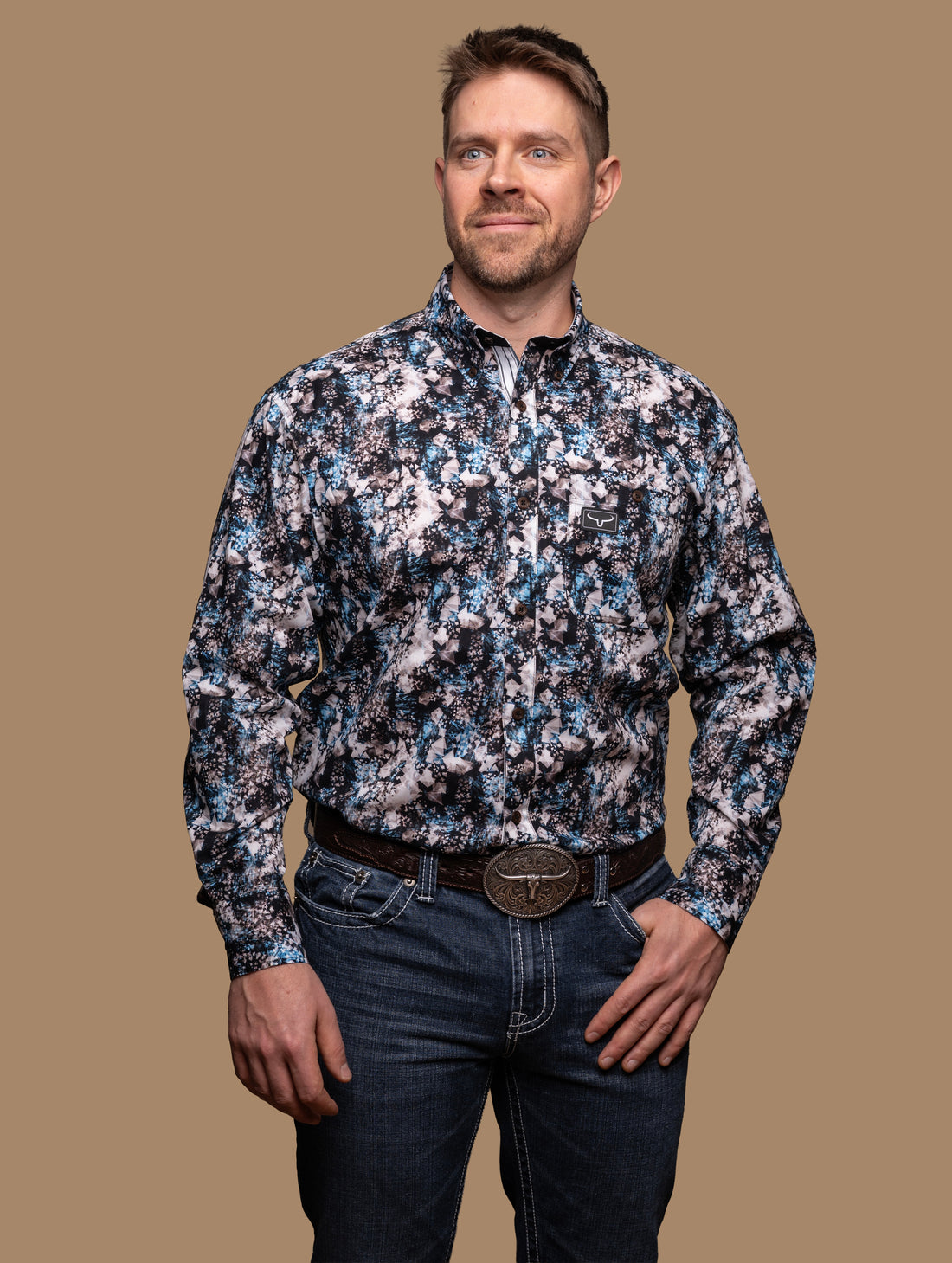 Ranch Brand | Chemise Homme | Flower 3