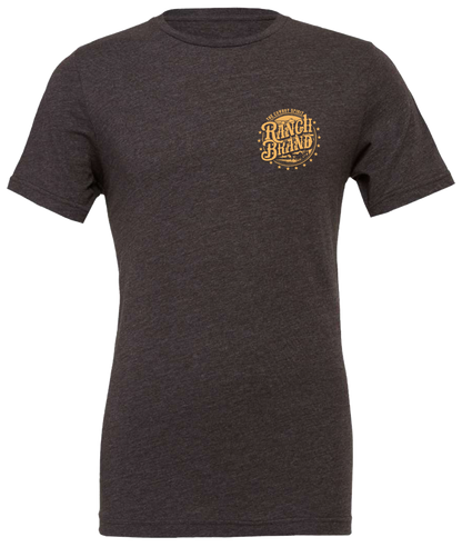 Ranch Brand | T-Shirt Homme Stamp | Gris Foncé