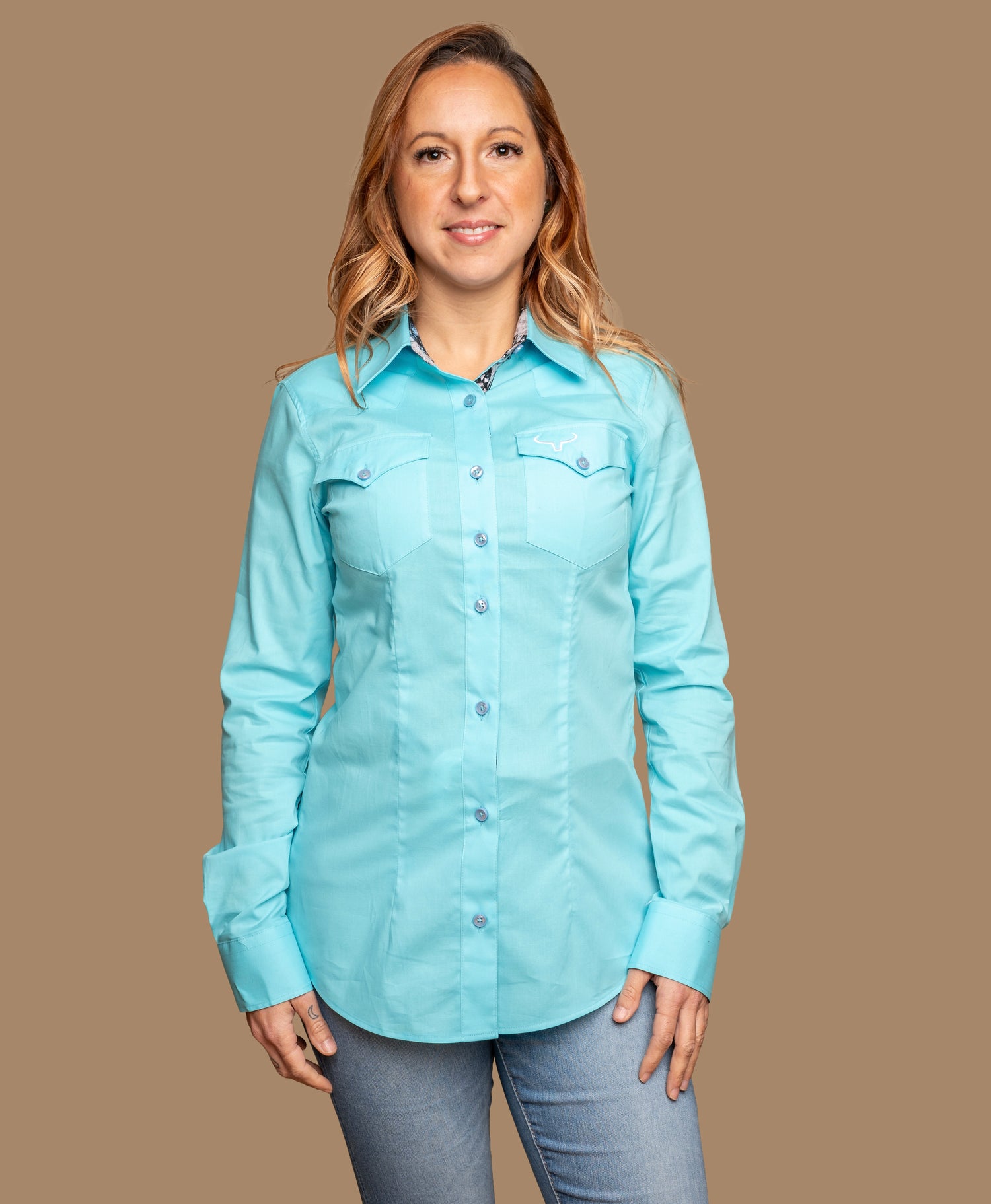Ranch Brand | Chemise Femme | Turquoise